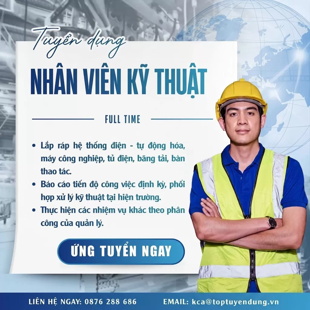 KCA - CƠ HỘI NGHỀ NGHIỆP DÀNH CHO ỨNG VIÊN TÀI NĂNG & TẬN TÂM