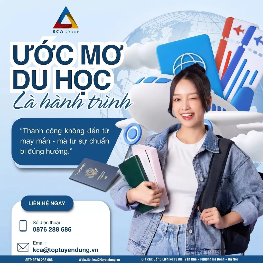 DU HỌC KHÔNG CHỈ LÀ GIẤC MƠ - MÀ LÀ HÀNH TRÌNH CẦN KẾ HOẠCH RÕ RÀNG