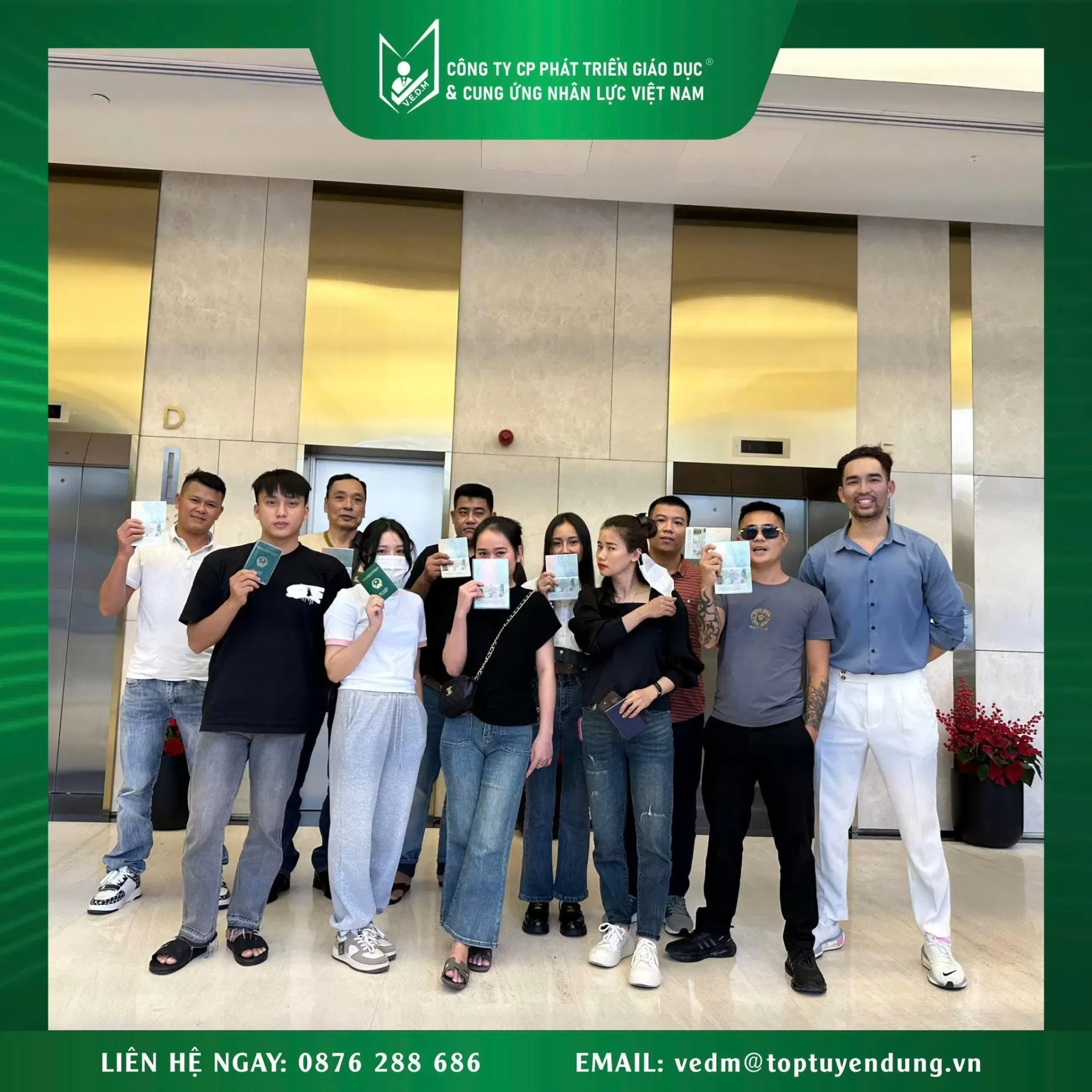 VEDM - HÀNH TRÌNH KẾT NỐI HƠN 1.000+ NHÂN SỰ VỚI DOANH NGHIỆP TRONG & NGOÀI NƯỚC