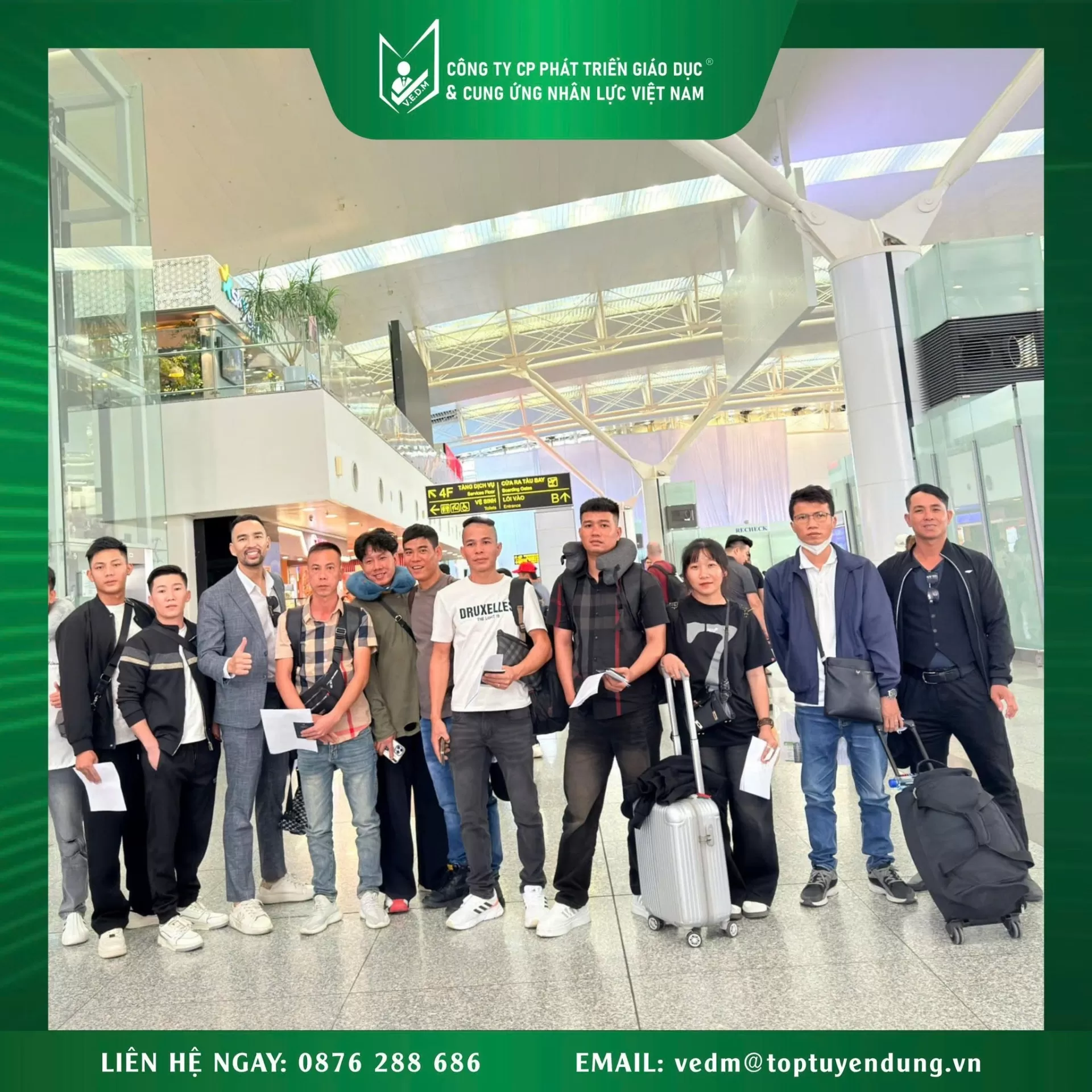 VEDM - HÀNH TRÌNH KẾT NỐI HƠN 1.000+ NHÂN SỰ VỚI DOANH NGHIỆP TRONG & NGOÀI NƯỚC