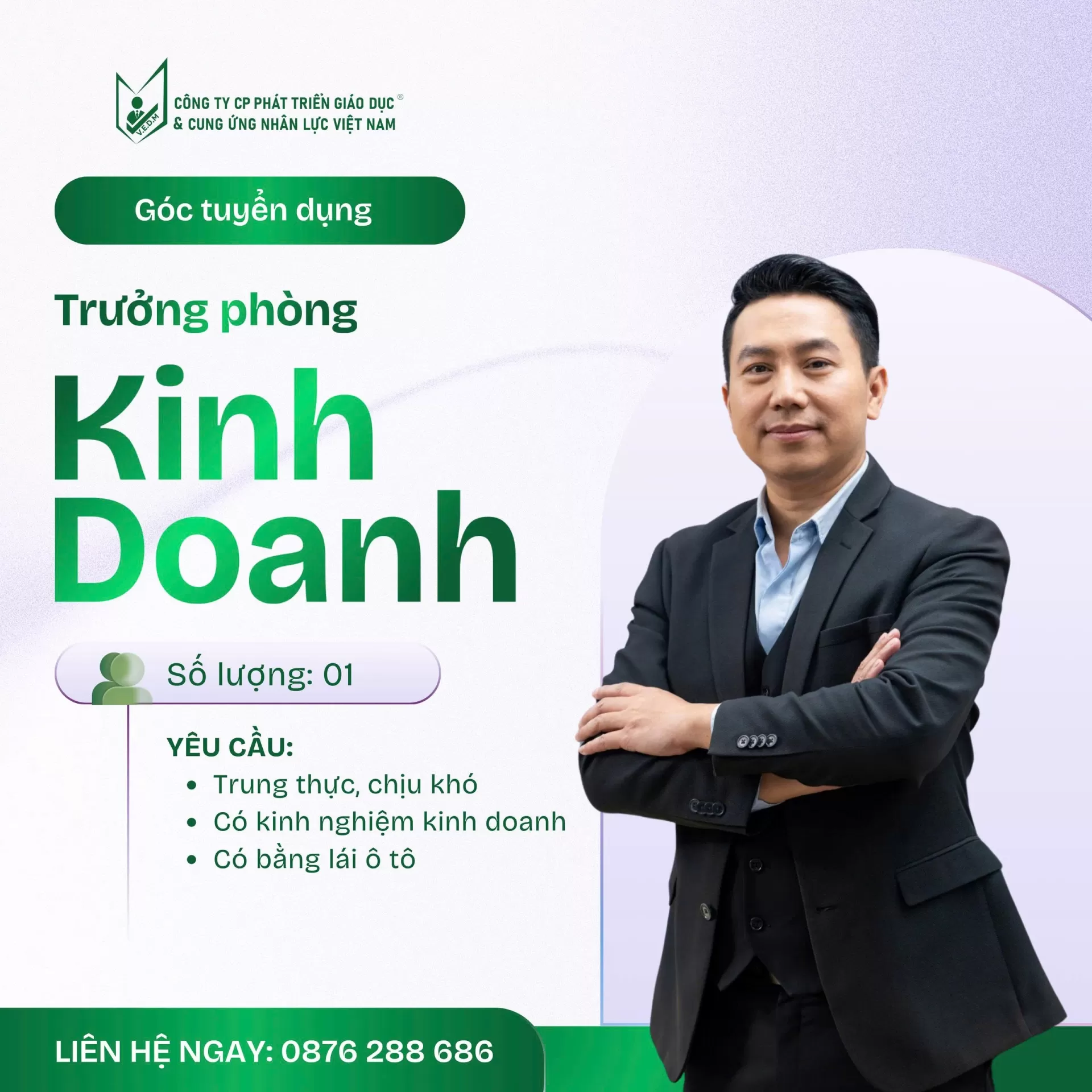 CẬP NHẬT CƠ HỘI NGHỀ NGHIỆP MỚI NHẤT TỪ HỆ THỐNG ĐỐI TÁC VEDM