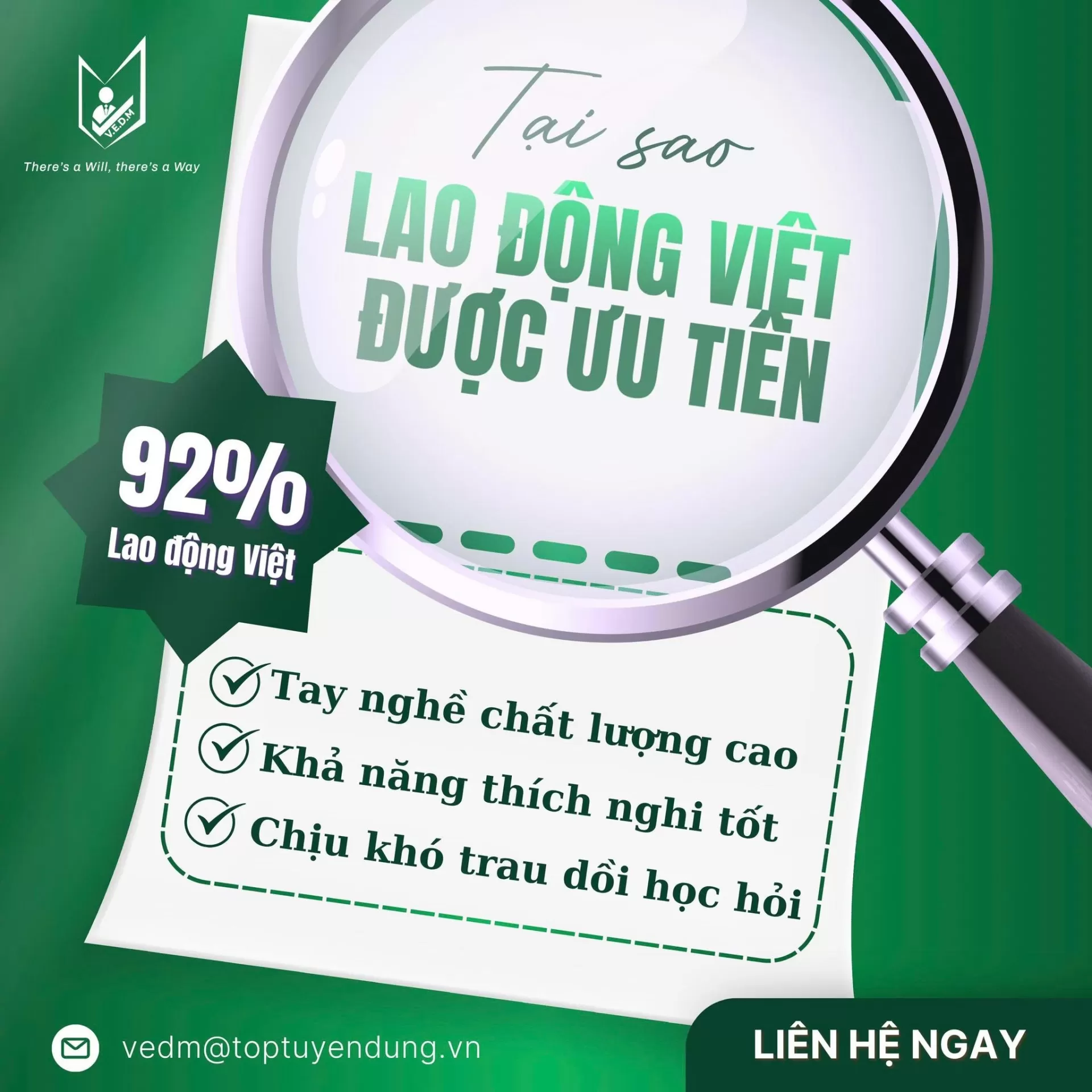 VÌ SAO DOANH NGHIỆP QUỐC TẾ NGÀY CÀNG ƯU TIÊN LAO ĐỘNG VIỆT NAM?