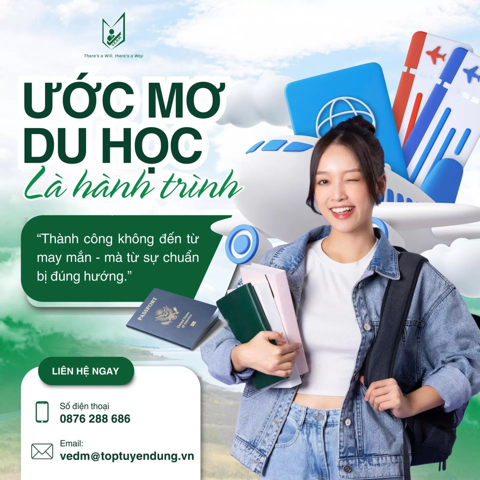 DU HỌC KHÔNG CHỈ LÀ GIẤC MƠ - MÀ LÀ HÀNH TRÌNH CẦN KẾ HOẠCH RÕ RÀNG